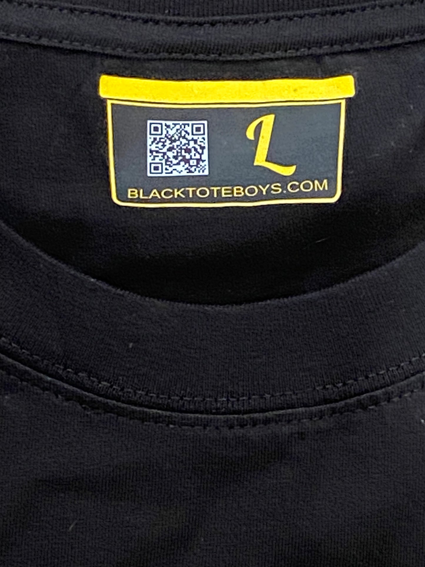 Black Tote Boys Logo Tee – The Official Drop