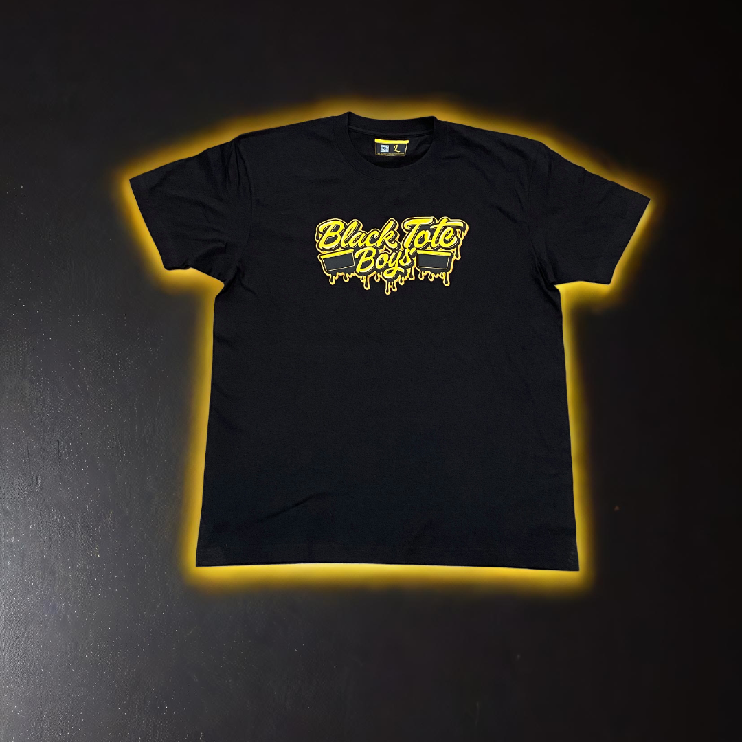Black Tote Boys Logo Tee – The Official Drop