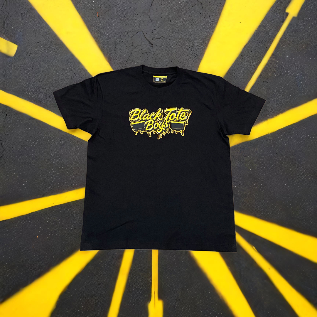 Black Tote Boys Logo Tee – The Official Drop