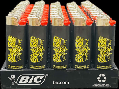 Black Tote Boys BIC Lighter – Light Up with Legacy