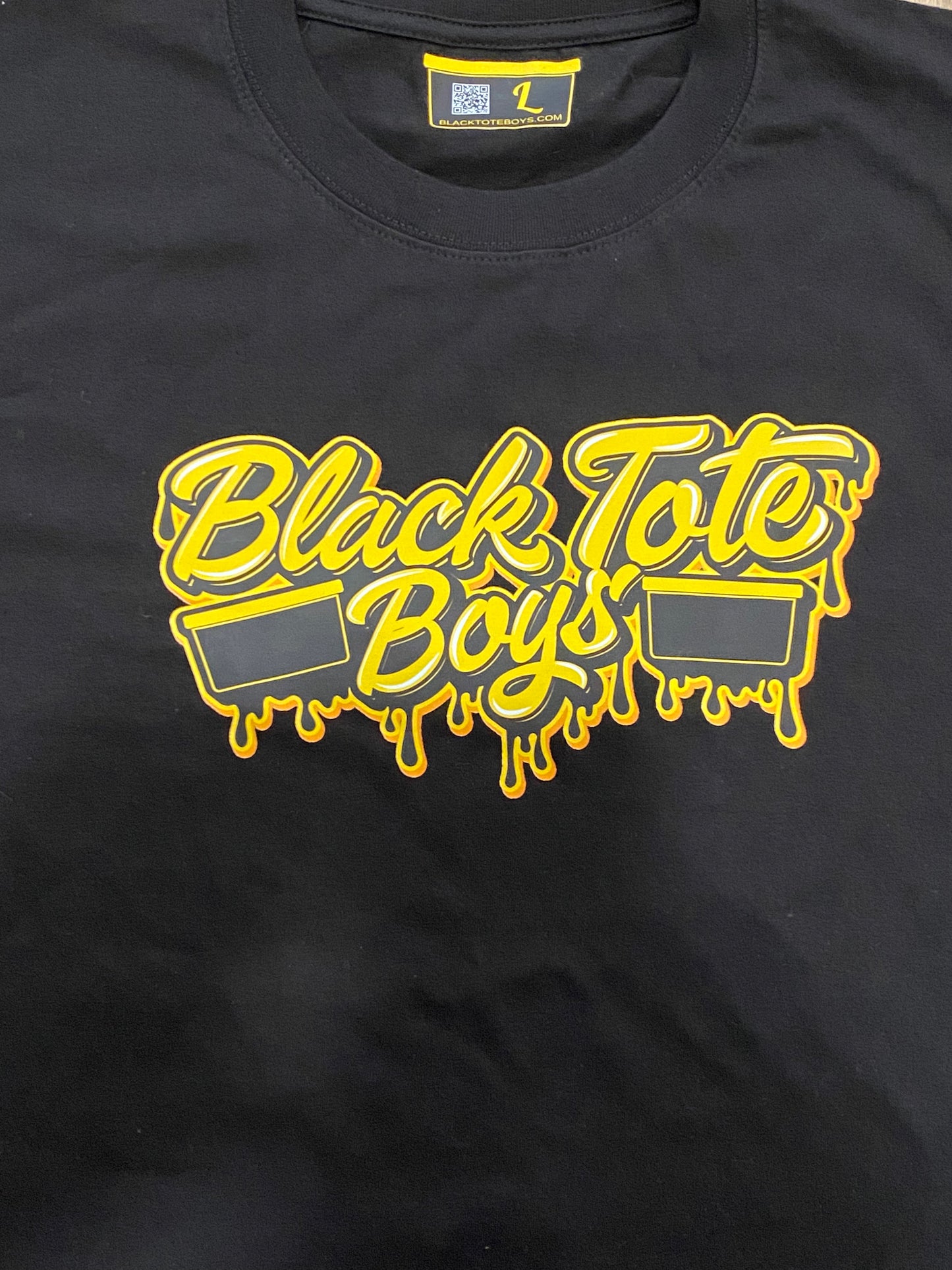 Black Tote Boys Logo Tee – The Official Drop