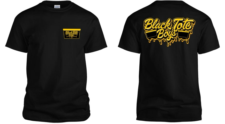 Black Tote Boys original logo t-shirt included in Founders Bundle
